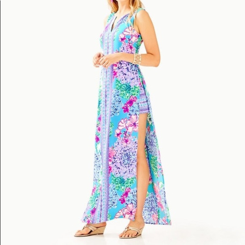 Lilly Pulitzer ‘Donna Maxi Romper’- Size 00-NWT